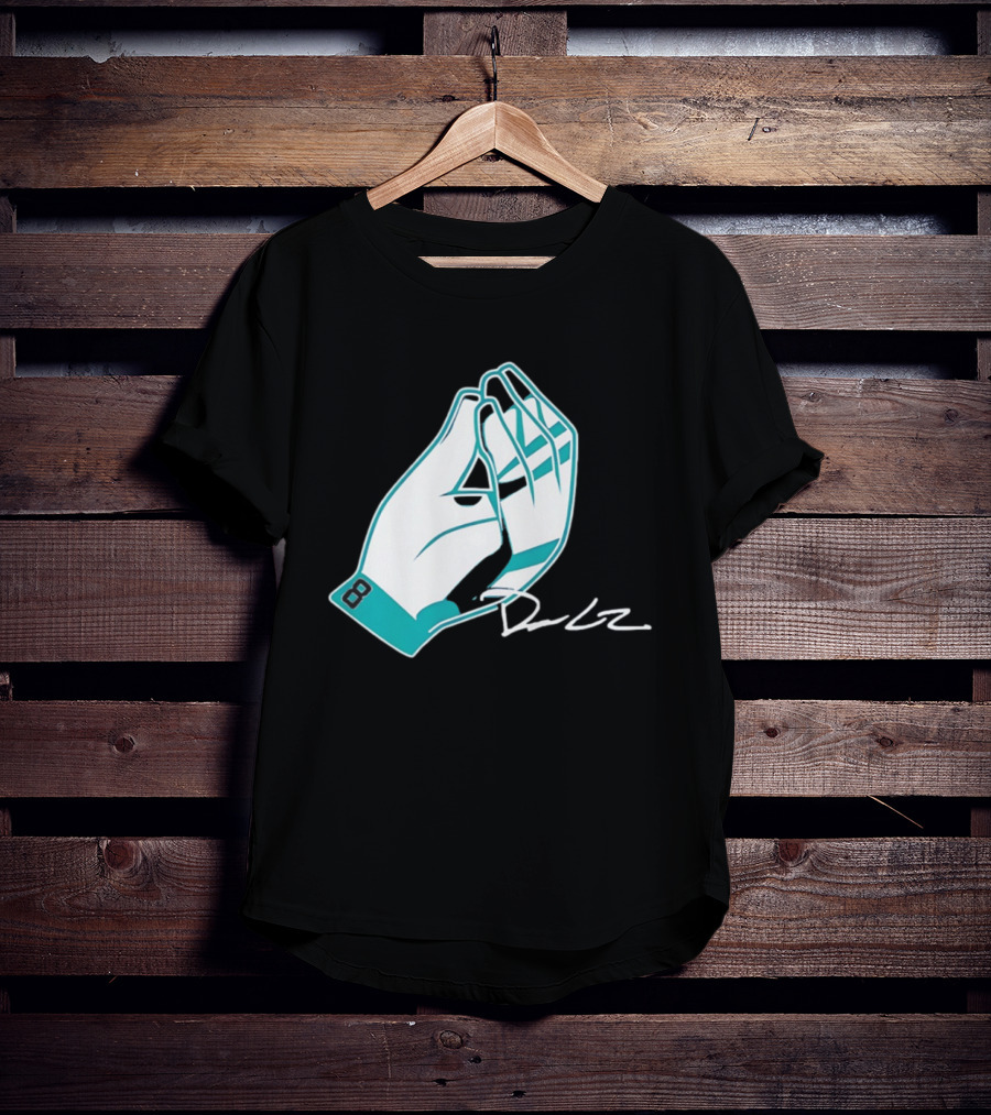 Dominic Canzone Seattle Mariners Che Vuoi Hand Gesture 8 Signature T-Shirt