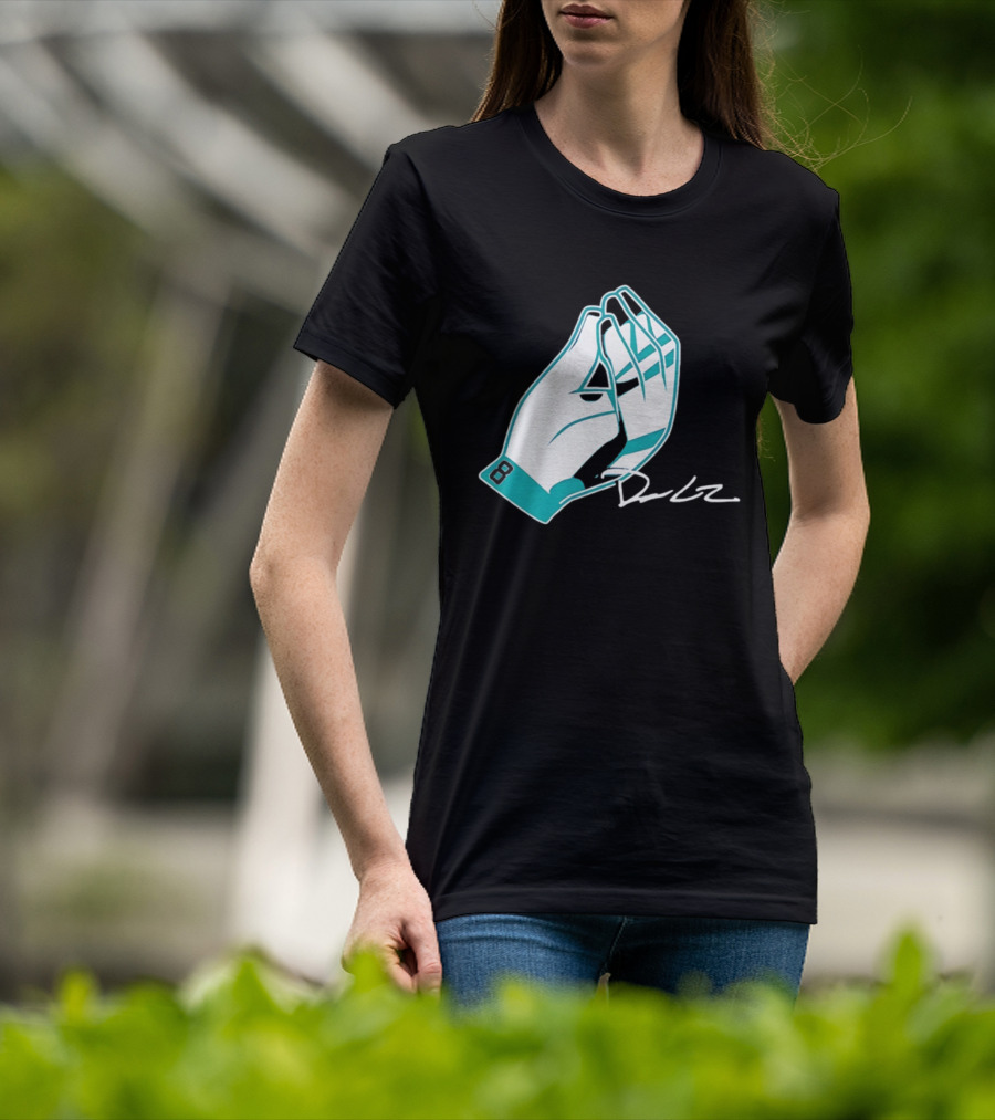 Dominic Canzone Seattle Mariners Che Vuoi Hand Gesture 8 Signature T-Shirt