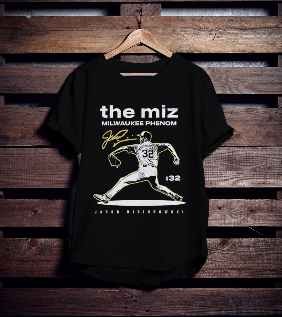 The Miz Milwaukee Phenom Jacob Misiorowski #32 T-Shirt