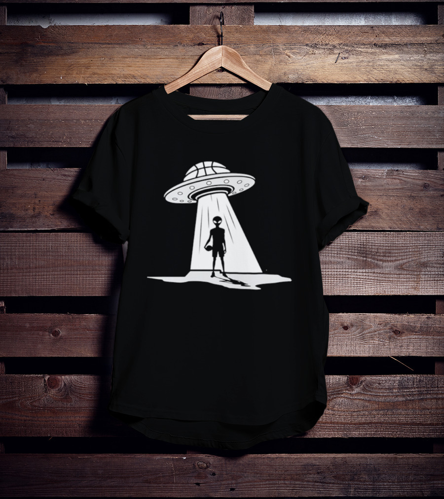 Victor Wembanyama Spurs UFO Alien Encounter T-Shirt