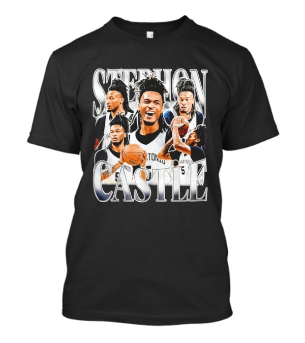 Stephon Castle San Antonio Spurs Basketball Wemby Game Day T-Shirt