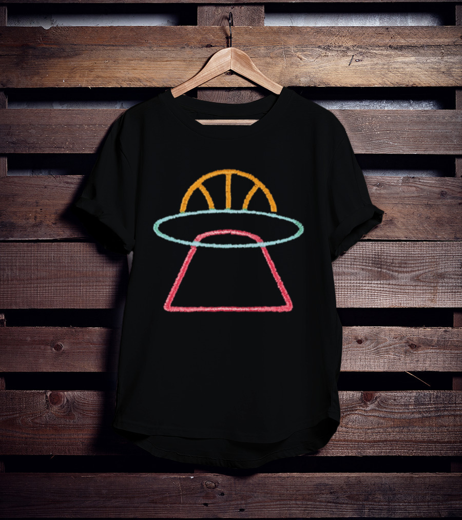 UFO Alien Basketball San Antonio Spurs Texas NBA 2026 Wemby T-Shirt