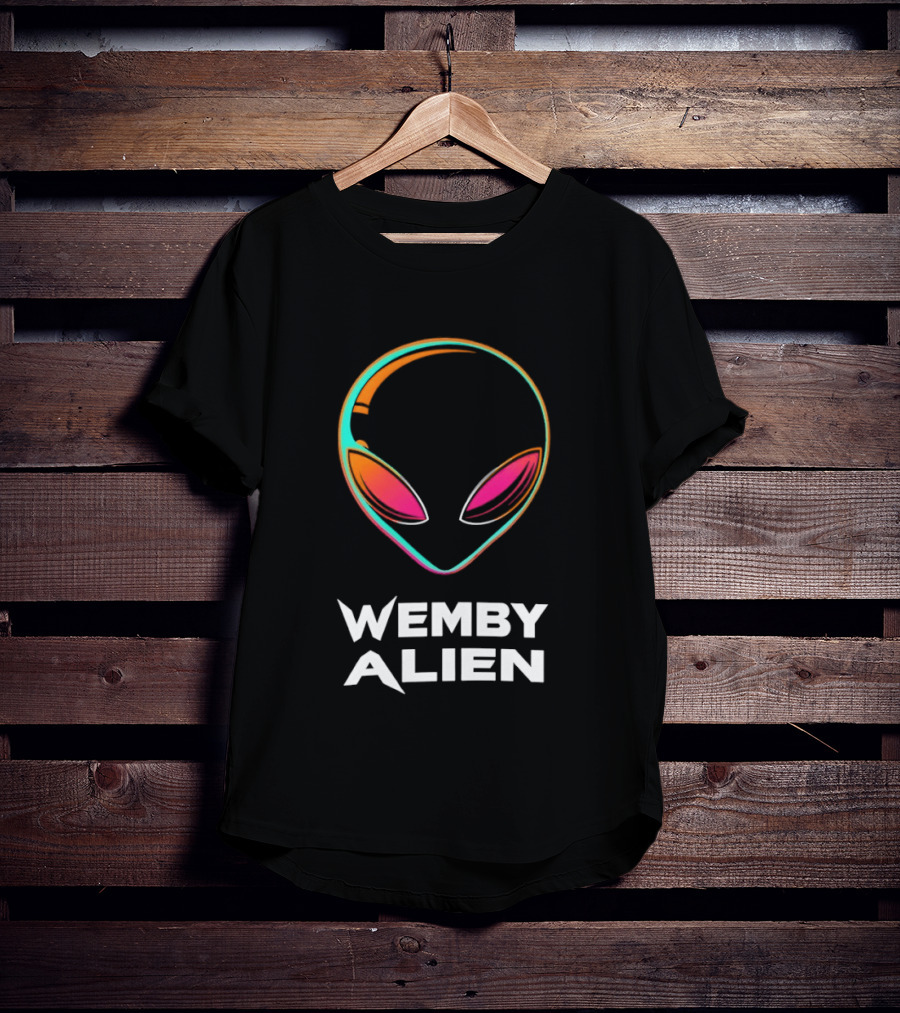 Wemby Alien San Antonio Spurs Fiesta Extraterrestrial Edition T-Shirt