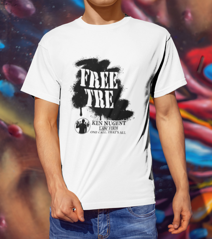 Free Tre Ken Nugent One Call That's All T-Shirt