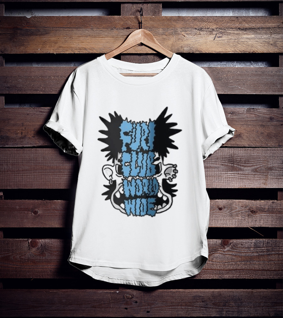 Furi Club Worldwide Skull Face T-Shirt