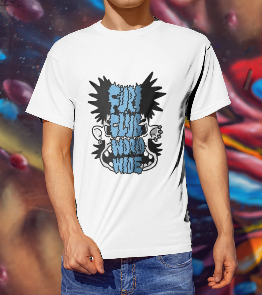 Furi Club Worldwide Skull Face T-Shirt