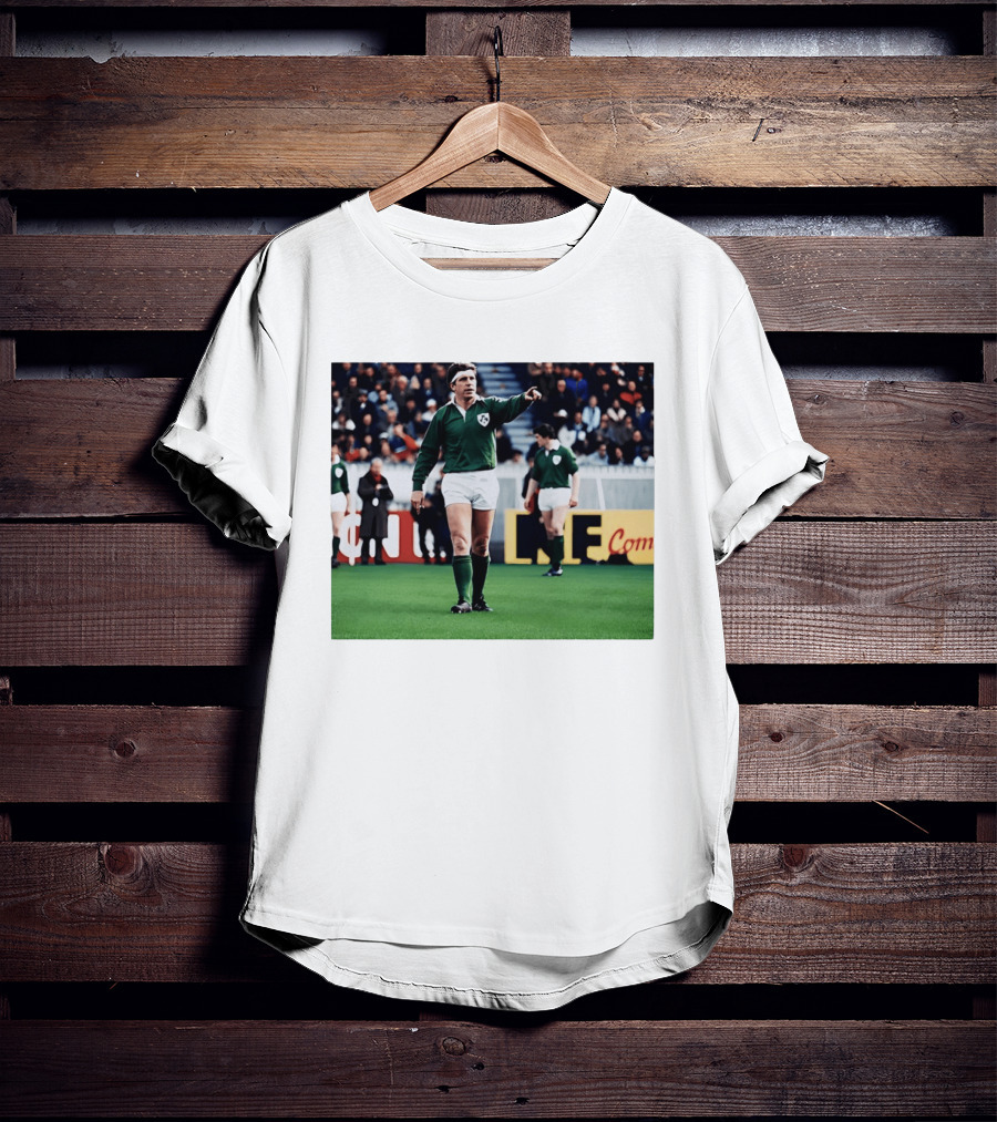 Irish Rugby Mourns Fergus Slattery Former Ireland Captain And Lions Flanker T-Shirt