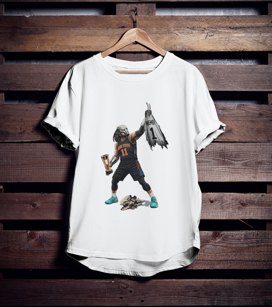 Jalen Brunson Warrior New York Knicks NBA Trophy Wemby 2026 T-Shirt