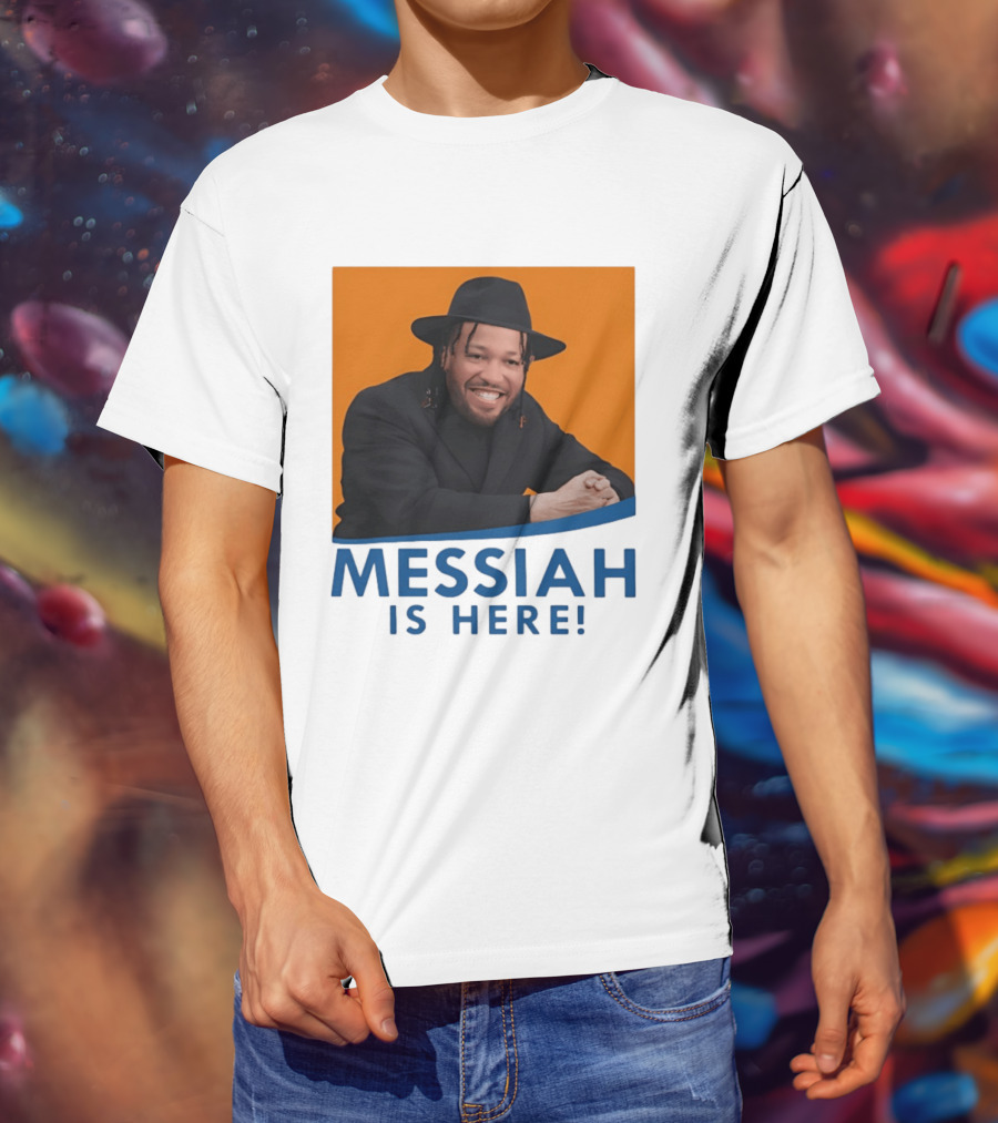 Jalen Brunson Nissim Black New York Knicks Messiah Is Here T-Shirt