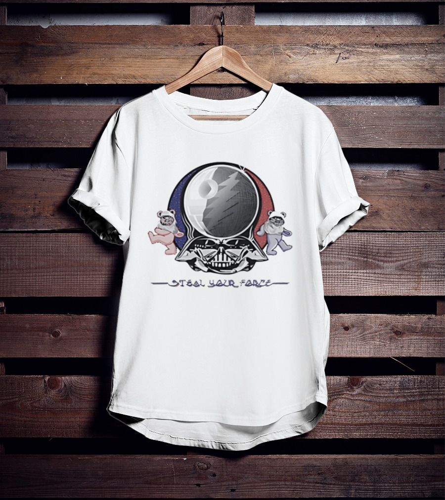 Steal Your Face Grateful Dead Dancing Bears Darth Vader T-Shirt
