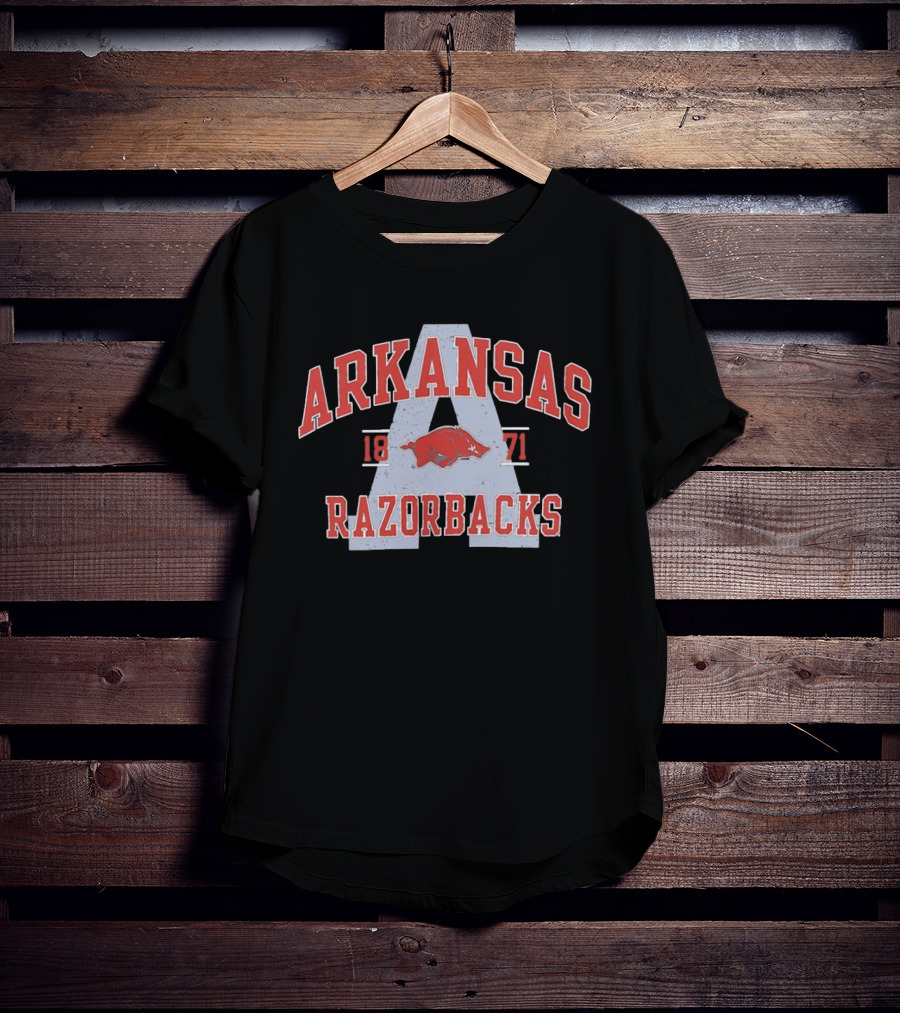 Arkansas Razorbacks 1871 University Of Arkansas Team Spirit Sportswear T-Shirt