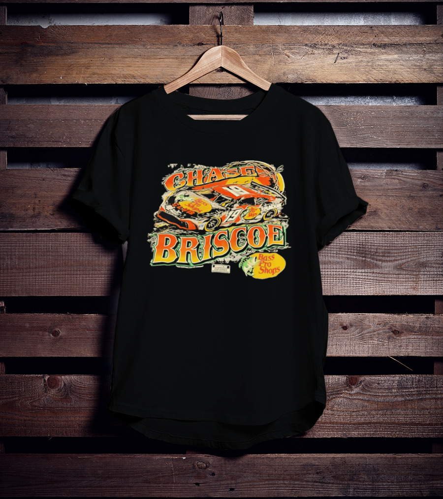 Chase Briscoe 19 Bass Pro Shops NASCAR Cup Series Racing T-Shirt