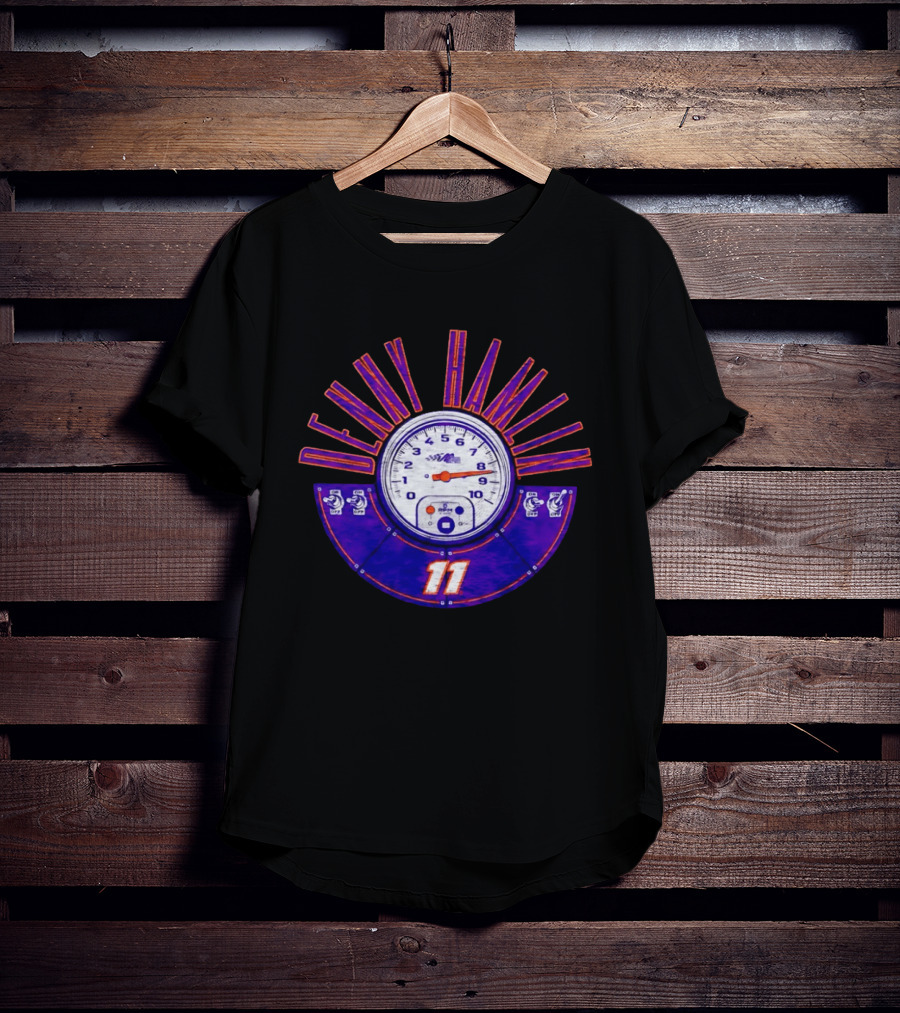 Denny Hamlin 11 Tachometer Joe Gibbs Racing Nascar Cup Series T-Shirt
