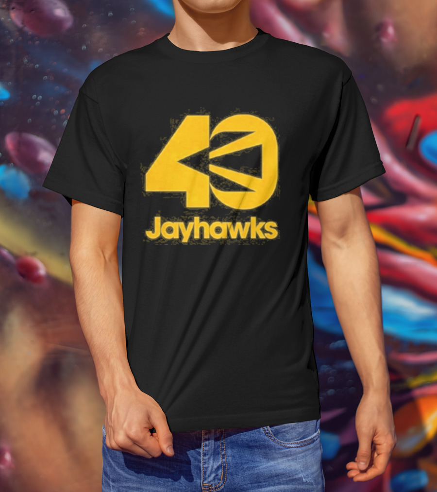 Jayhawks 40th Anniversary Celebration T-Shirt
