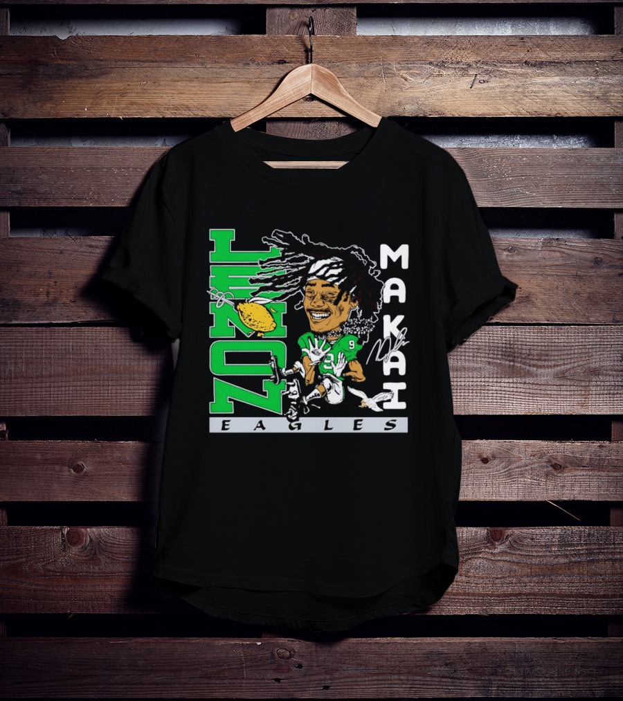 Lemon Zone Makai Eagles Jalen Hurts Philadelphia T-Shirt
