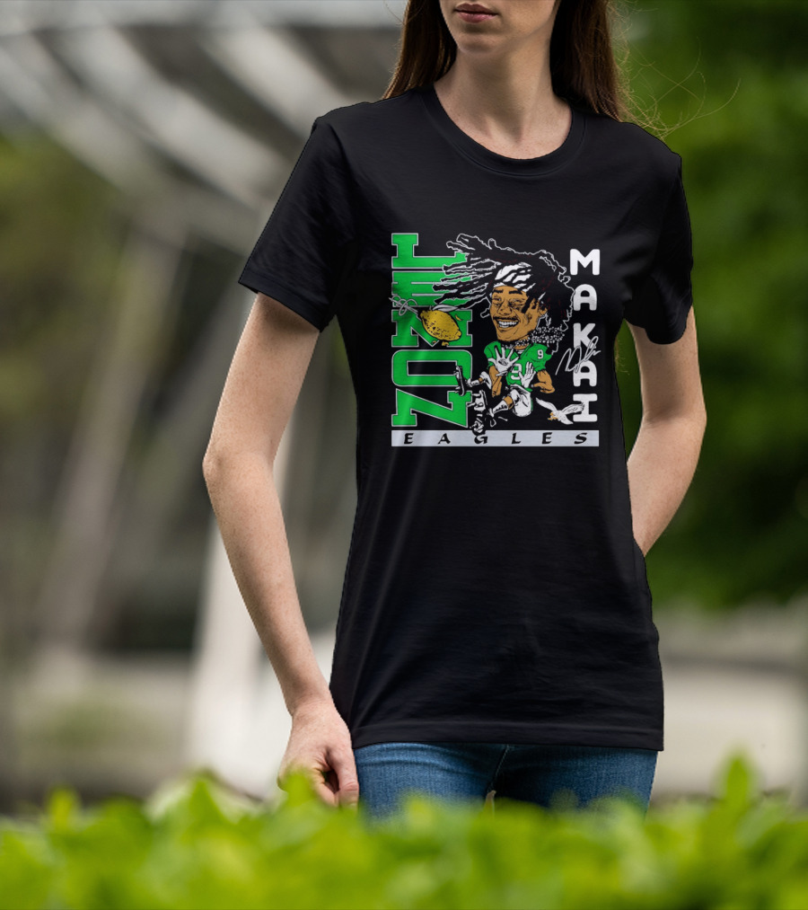 Lemon Zone Makai Eagles Jalen Hurts Philadelphia T-Shirt