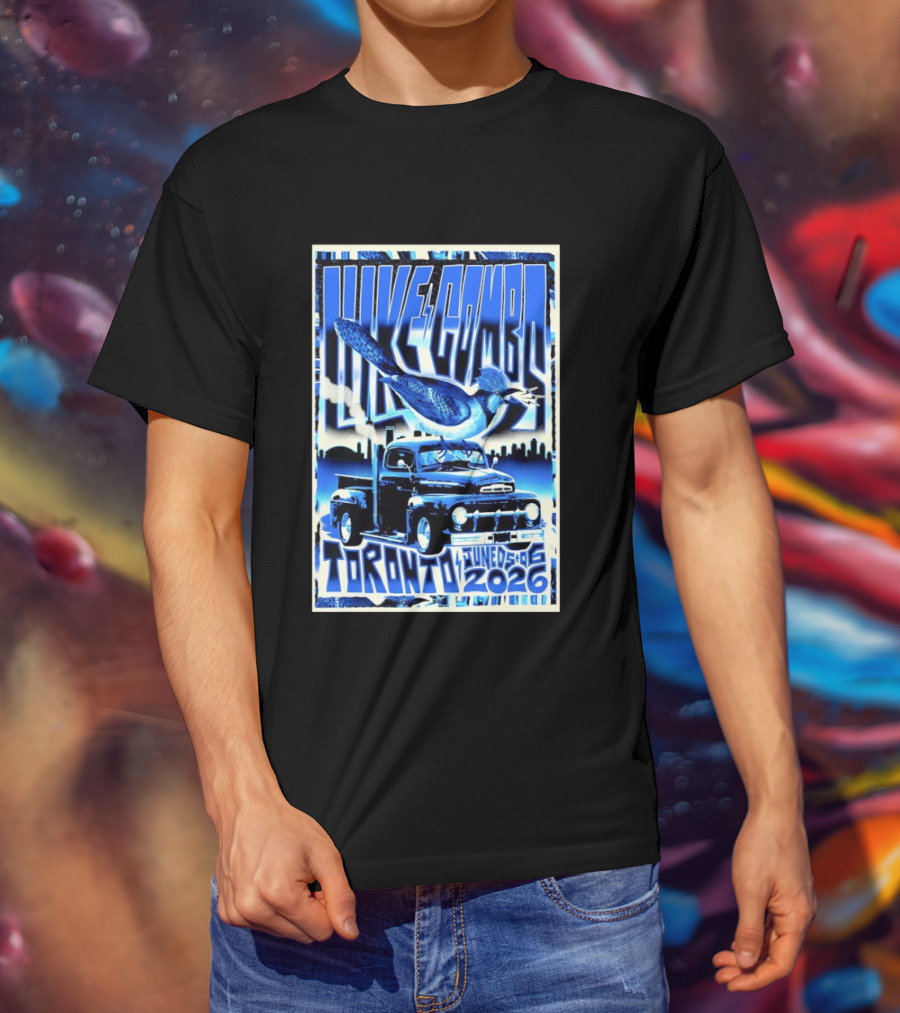 Luke Combs Toronto June 6 2026 Blue Jay Truck Concert Tour T-Shirt