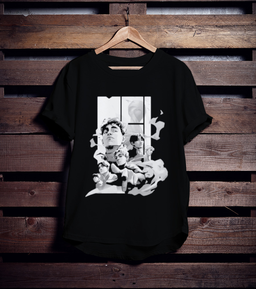 MSI Piece Of History Faces And Figures T-Shirt