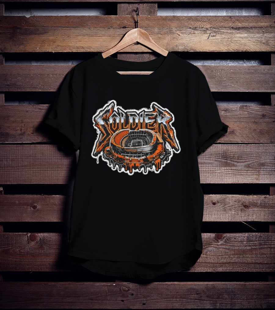 Soldier Field Chicago Bears Football 2026 Stadium Graffiti T-Shirt