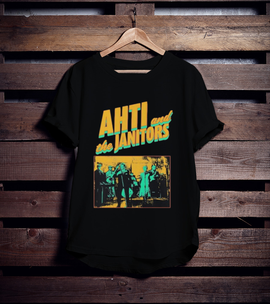 Ahti And The Janitors Band Vintage Concert Style T-Shirt