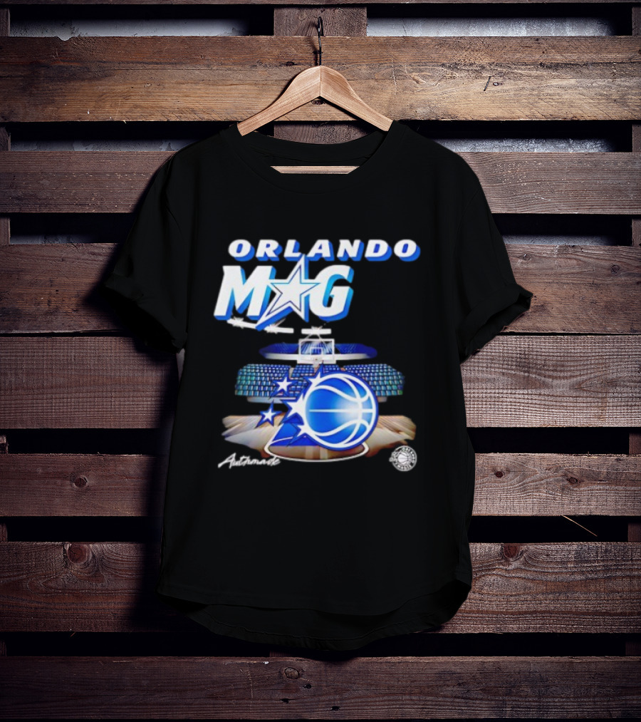 Authmade Orlando Magic Basketball Arena Stars T-Shirt