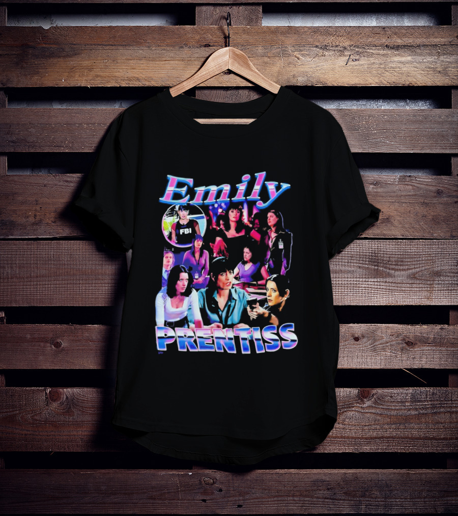Emily Prentiss FBI Criminal Minds Collage T-Shirt