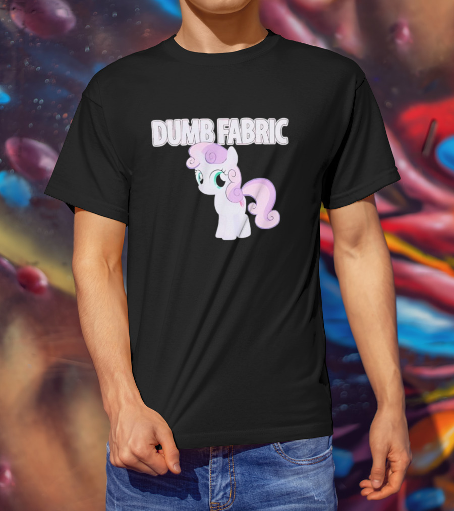 Dumb Fabric My Little Pony Pastel Cartoon Character T-Shirt