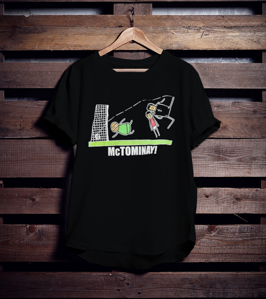 McTominay Football Goal Celebration Art Scotland Team T-Shirt