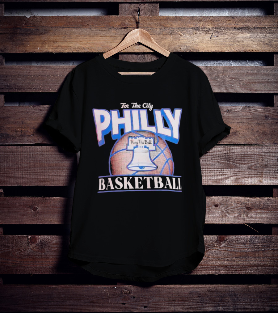 Philly Basketball For The City Liberty Bell T-Shirt