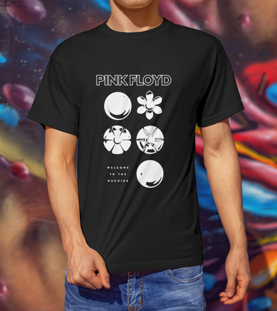 Pink Floyd Welcome To The Machine 50 Years T-Shirt
