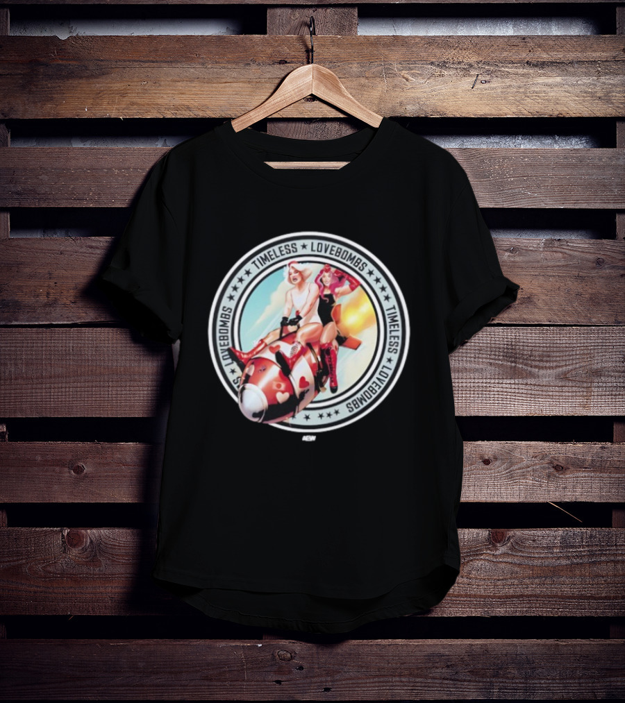 Timeless Love Bombs All Elite Wrestling Bombs Away T-Shirt