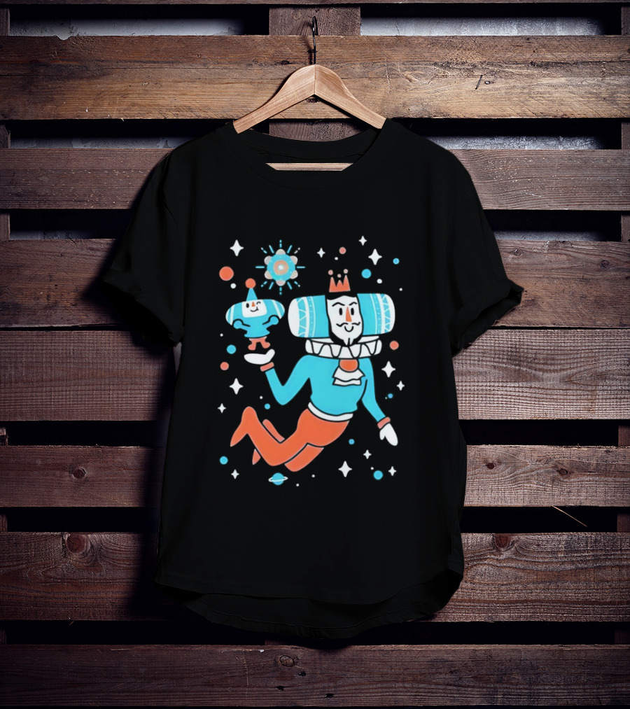 Space Dad Cool Katamari Prince Cosmic Adventure T-Shirt
