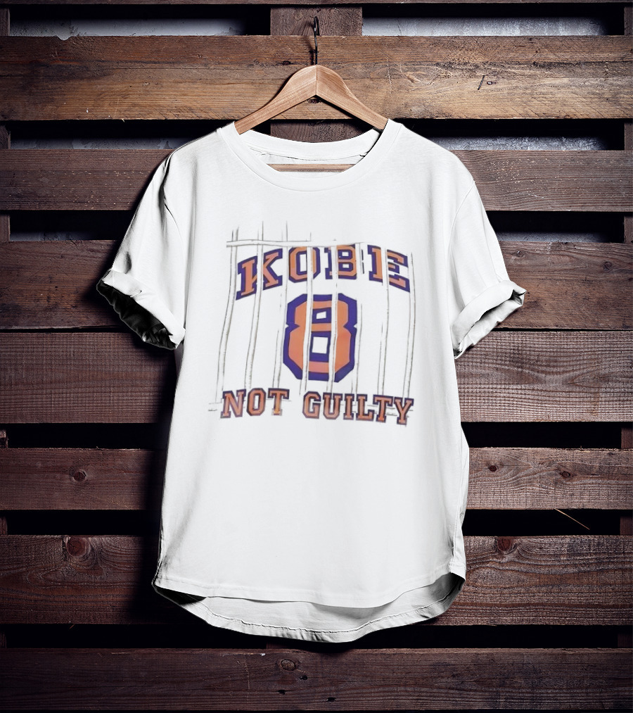 Kobe Bryant 8 Not Guilty T-Shirt