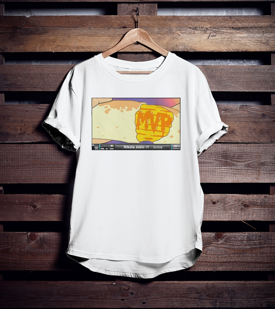 Nikola Jokic MVP Quesarito Taco Bell Serbia Basketball PF T-Shirt