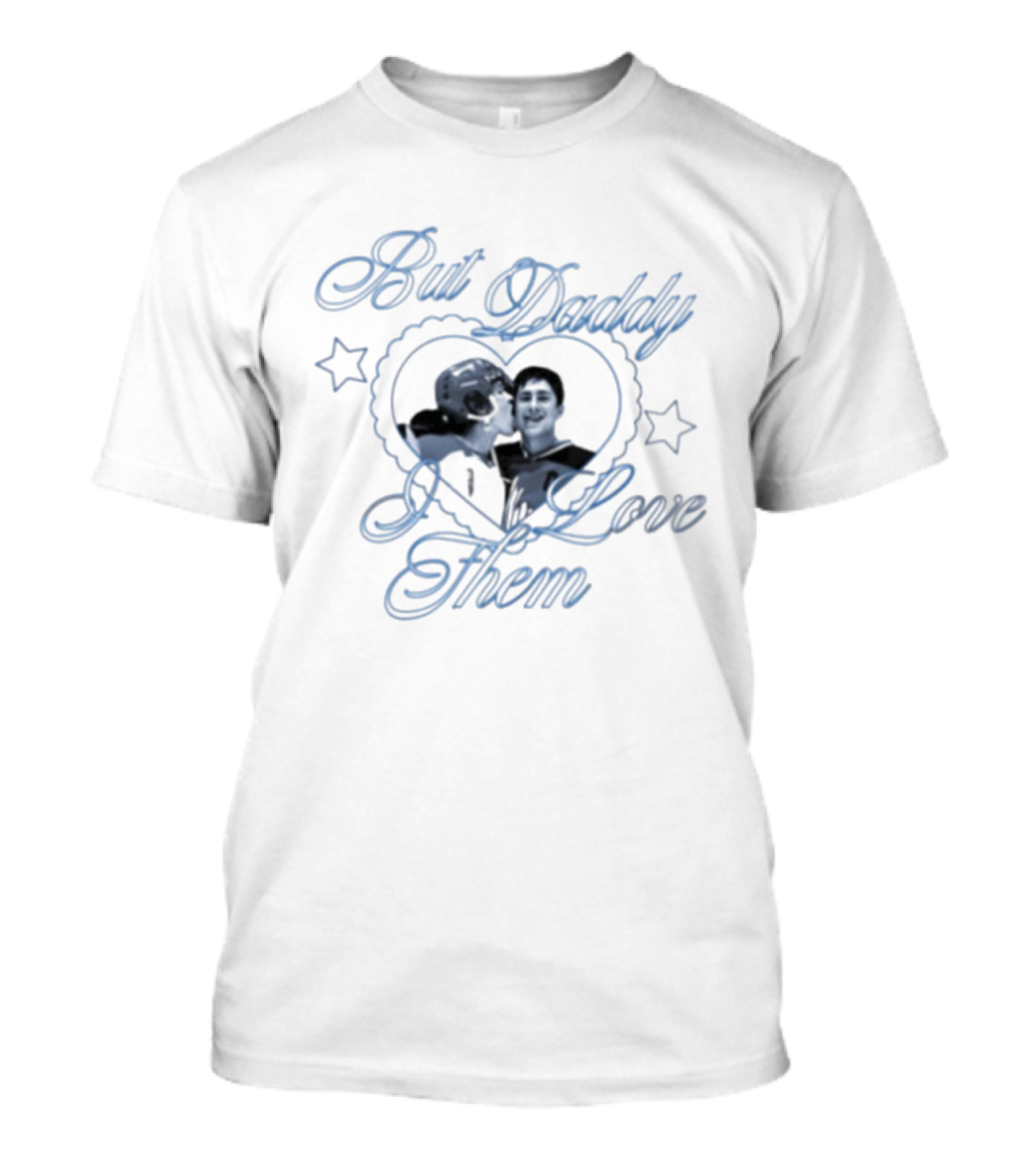 But Daddy I Love Them Ilya Shane Hollanov Rivalry Sports Heart Stars T-Shirt