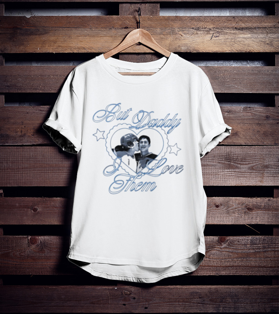 But Daddy I Love Them Ilya Shane Hollanov Rivalry Sports Heart Stars T-Shirt