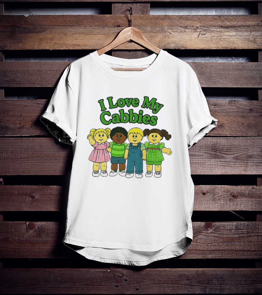 I Love My Cabbies Retro 80s Toy Characters Nostalgia T-Shirt