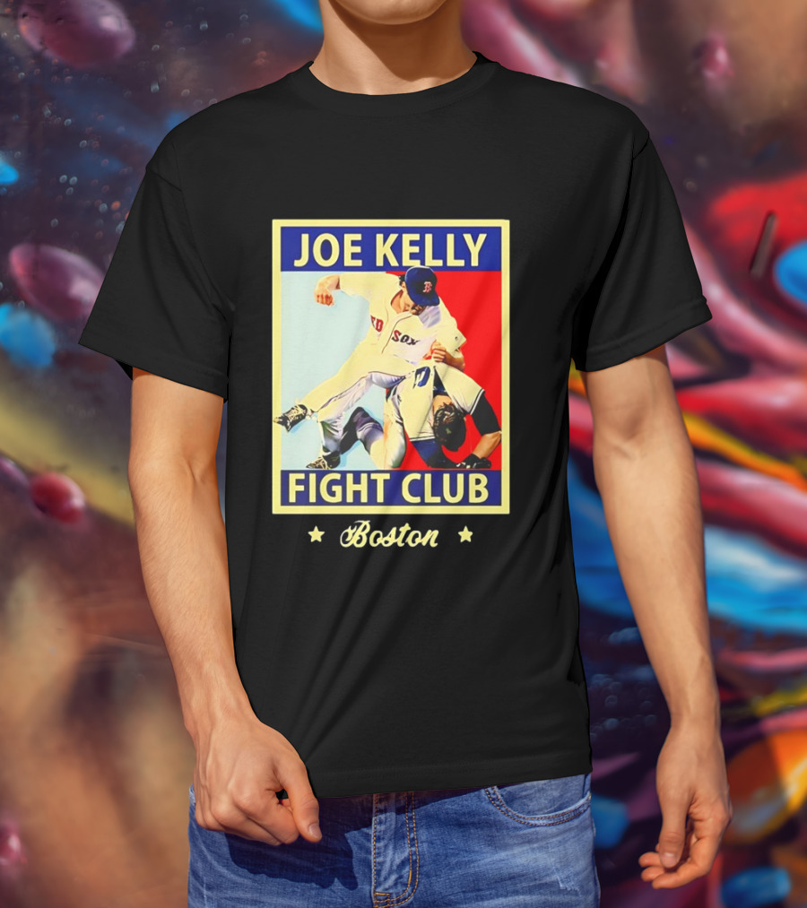 Boston Red Sox Joe Kelly Fight Club Iconic Showdown T-Shirt