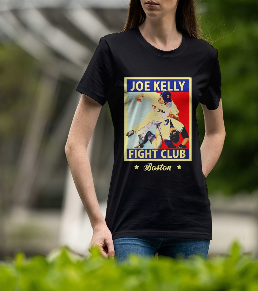 Boston Red Sox Joe Kelly Fight Club Iconic Showdown T-Shirt