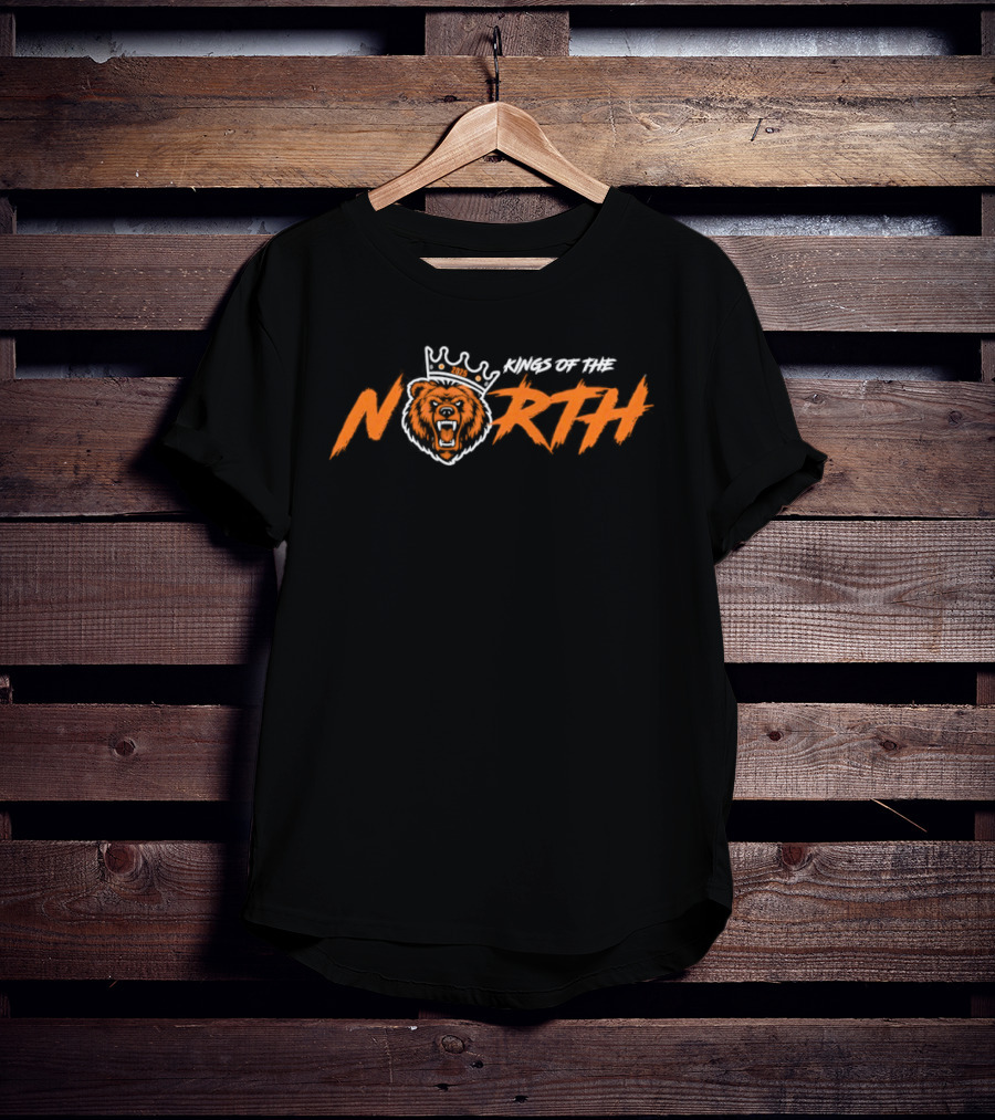 Chicago Bears Kings Of The North 2025 Football Bear T-Shirt