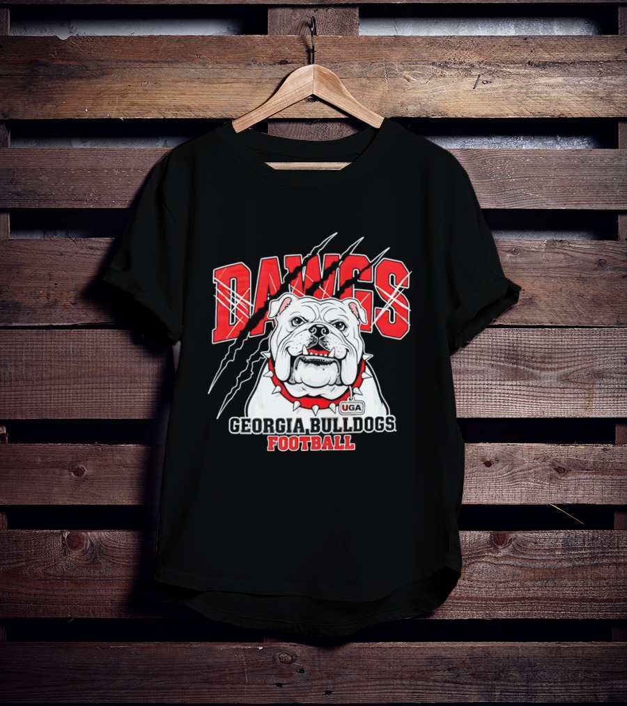 DAWGS Georgia Bulldogs UGA Football T-Shirt