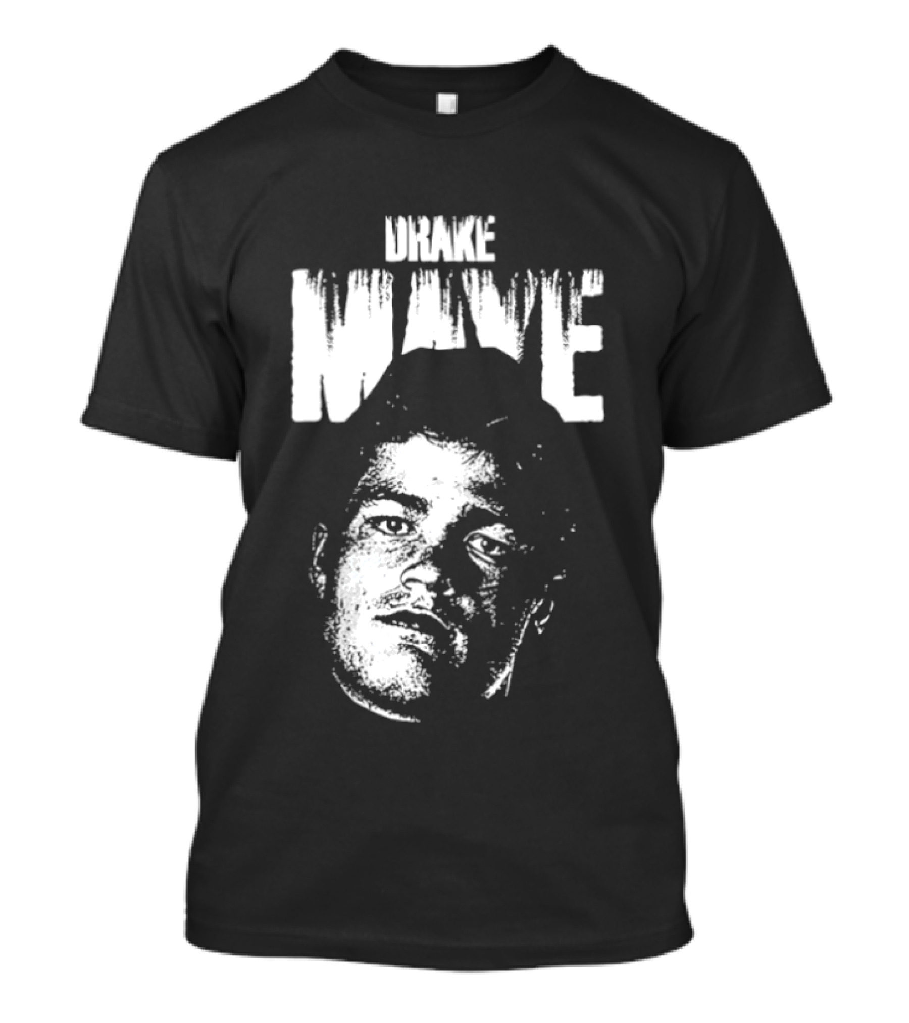 Drake Maye New England Patriots Black White T-Shirt