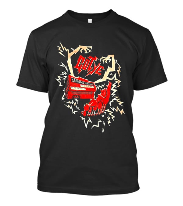 Gotye Lightning Red Keyboard Electric Energy T-Shirt