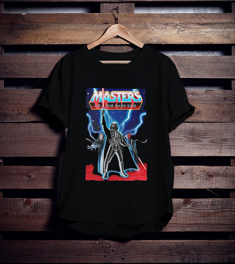 Masters Of The Dark Side Star Wars Darth Vader Emperor Palpatine Darth Maul T-Shirt