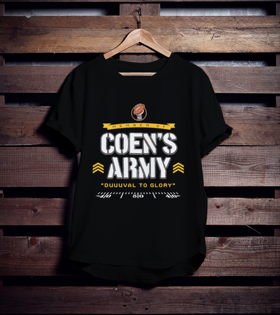 Coen's Army Duuuval To Glory Football Fan Spirit T-Shirt