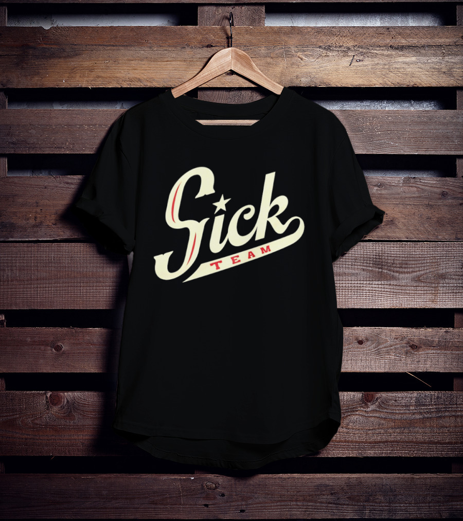 Sick Team Minnesota Wild Hockey Iconic Script T-Shirt