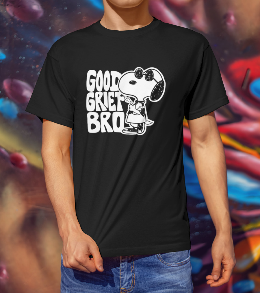 Snoopy Peanuts Good Grief Bro T-Shirt