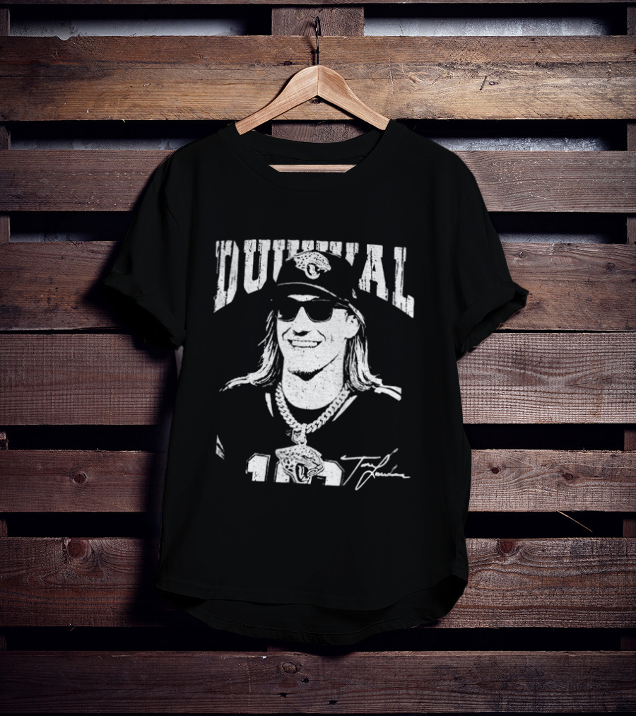 Vintage Duuuval Trevor Lawrence Jacksonville Football T-Shirt