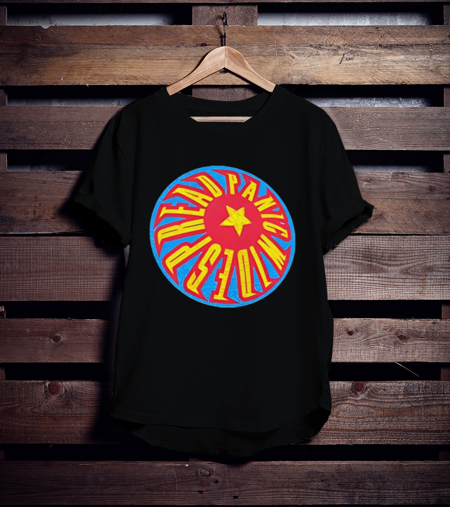 Widespread Panic Fireball Star Retro Circle T-Shirt