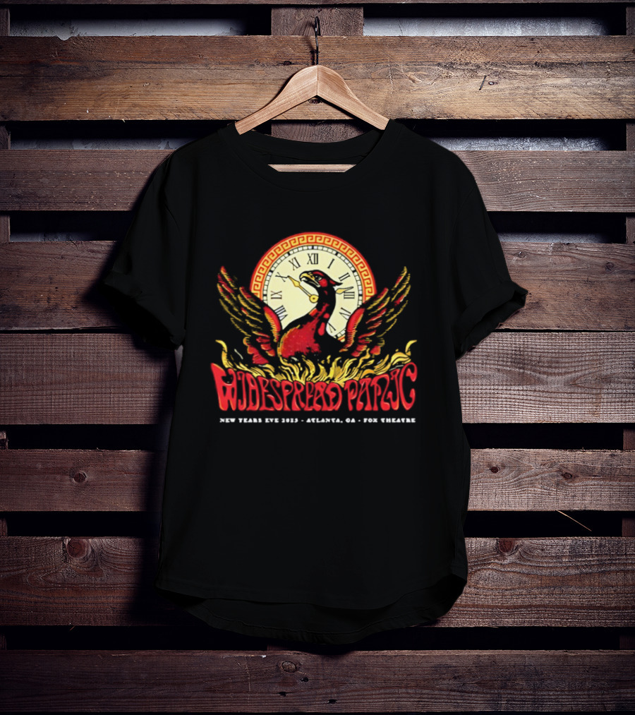 Widespread Panic New Years Eve 2013 Fox Theatre Phoenix Roman Numerals T-Shirt